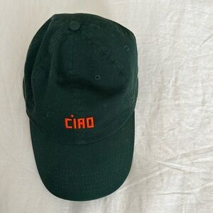 Clare V ciao dad baseball cap